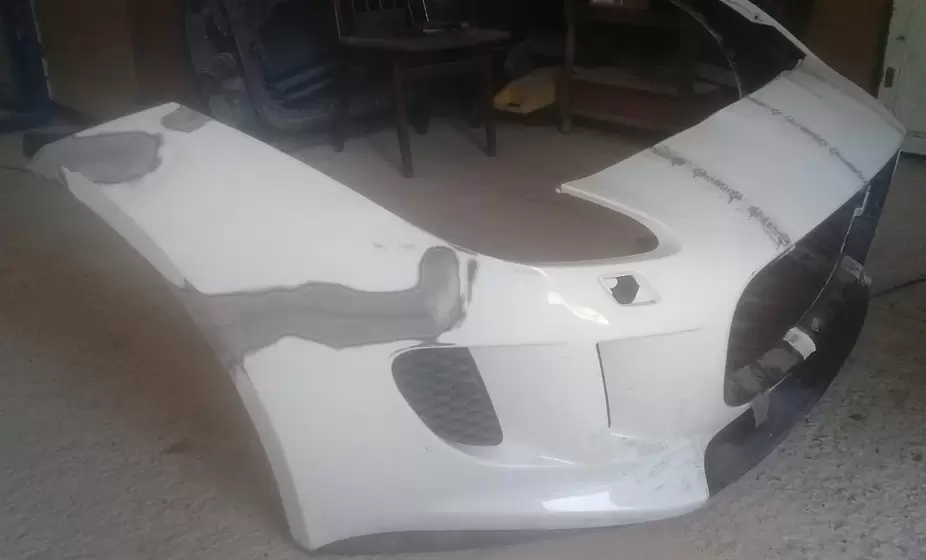 Reparatie bampera, sudura plastic