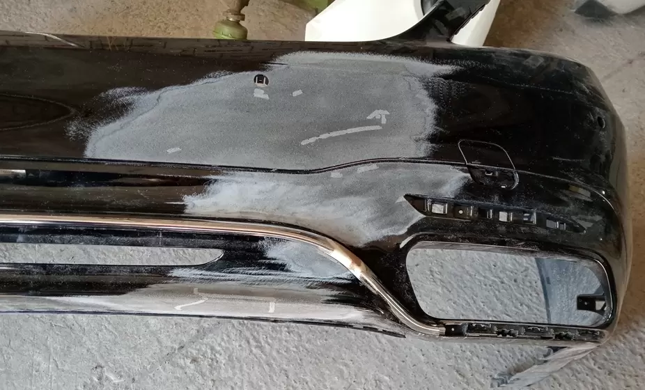 Reparatie bamper, sudura plasticului